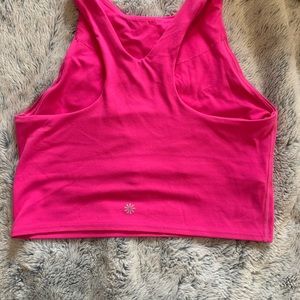 Athleta Conscious Crop , limited edition hot pink